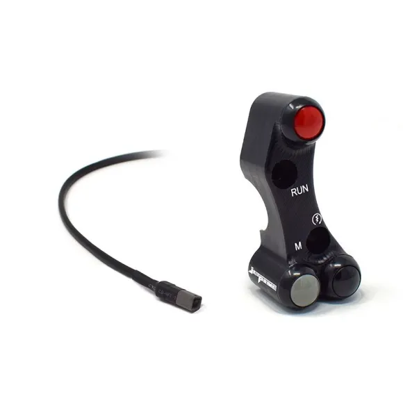 Racing right handlebar switch for BMW S 1000 RR 2019 (Master cylinder Brembo racing) Racing right handlebar switch for BMW S 1000 RR 2019 (Master cylinder Brembo racing)