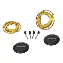 Paire de protections moteur latérales pour Yamaha T-MAX 530 (Or)