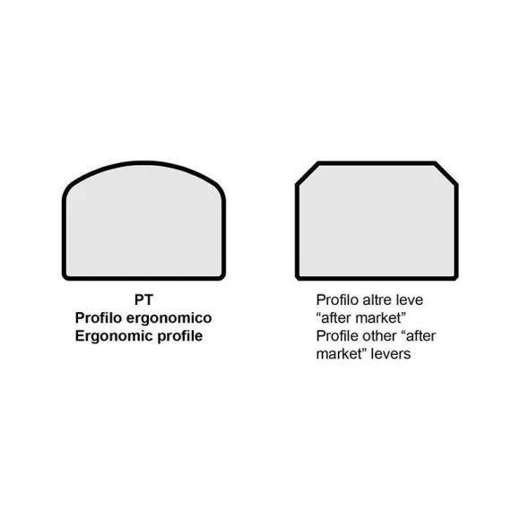Jetprime Leviers de frein/embrayage réglables ECO