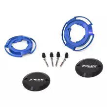 Paire de protections moteur latérales pour Yamaha T-MAX 560 (Bleu)