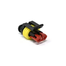 Connecteur boîtier femelle 2 voies pour commodo de guidon Jetprime