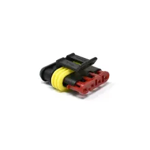 Connecteur boîtier femelle 4 voies pour commodo de guidon Jetprime