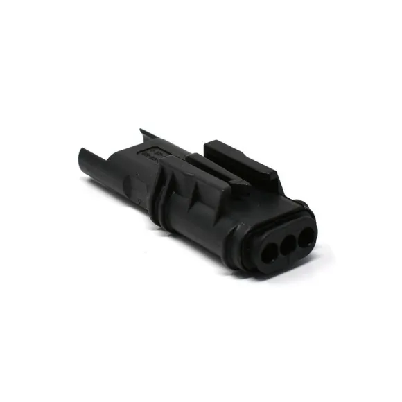 Connecteur boîtier mâle 3 voies pour commodo de guidon Jetprime