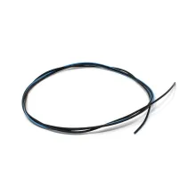 Unipolar cable 0.35 mm temperature 105 ° C black-light blue length 1000mm