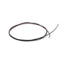 Câble unipolaire 0,35 mm température 105°C noir-rose longueur 1000mm