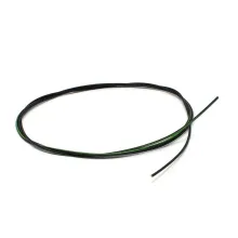 Câble unipolaire 0,35 mm température 105°C noir-vert couleur longueur 1000mm