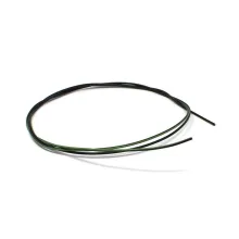 Unipolar cable 0.5 mm temperature 105 ° C black-green length 1000mm