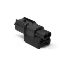 Connecteur boîtier mâle 2 voies pour commodo de guidon Jetprime