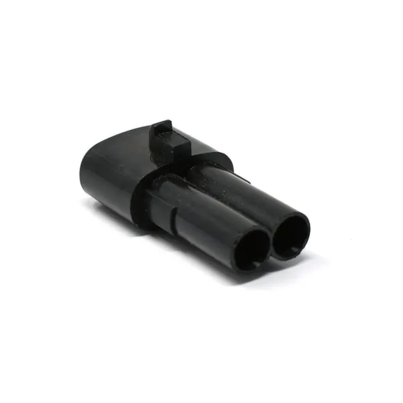 Connecteur boîtier mâle 2 voies pour commodo de guidon Jetprime