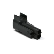 Connecteur boîtier mâle 2 voies pour commodo de guidon Jetprime 2