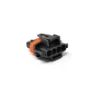Connecteur boîtier femelle 4 voies pour commodo de guidon Jetprime Connecteur boîtier femelle 4 voies pour commodo de guidon Jetprime