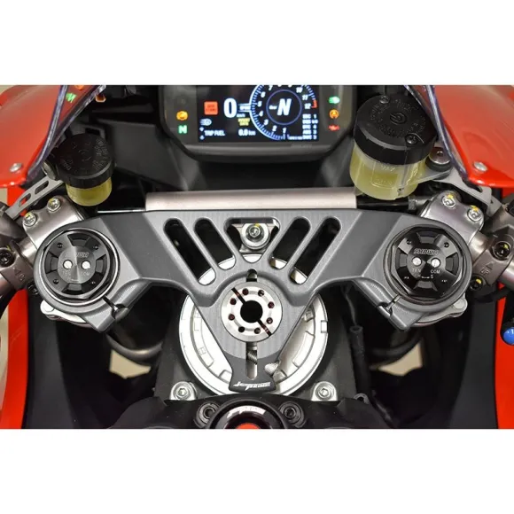 Racing steering plates for Ducati Panigale V2 (Titanium)