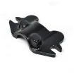 Rear clamp for right 4-button handlebar switch (Misaligned holes)