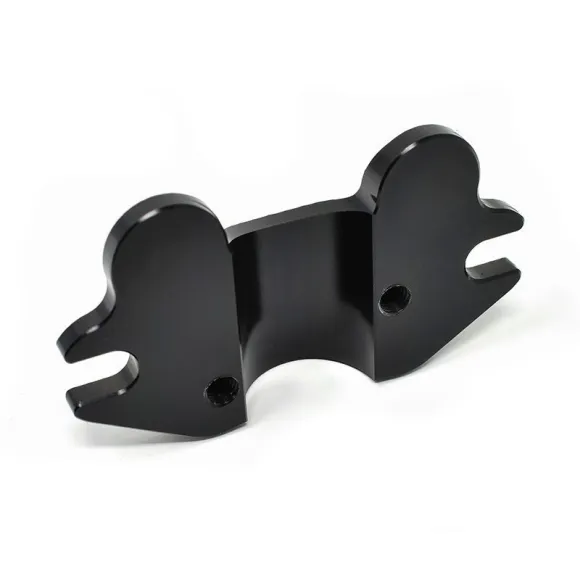 Rear clamp for right 4-button handlebar switch (Misaligned holes)