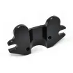 Rear clamp for right 4-button handlebar switch (Misaligned holes)