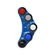 Racing left handlebar switch for BMW S 1000 XR (Blue)