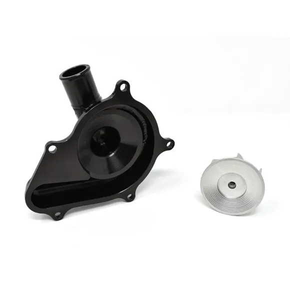 Enlarged water pump for Aprilia