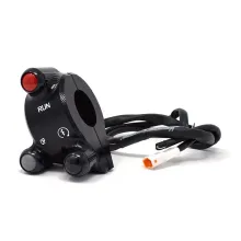 Throttle twist grip with integrated controls for Ducati Monster/S 2014/2016