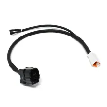 Electronic suspension wiring for throttle twist grip with integrated controls ACC 027