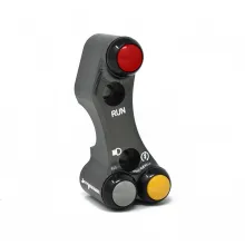 Panneau à bouton-poussoir droit pour Ducati 749/R/S (Pompe standard) (Titane)