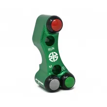 Right handlebar switch for Kawasaki Ninja H2/R (Standard master cylinder) (Green)