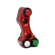 Right handlebar switch for Yamaha YZF-R7 (Standard master cylinder) (Red)