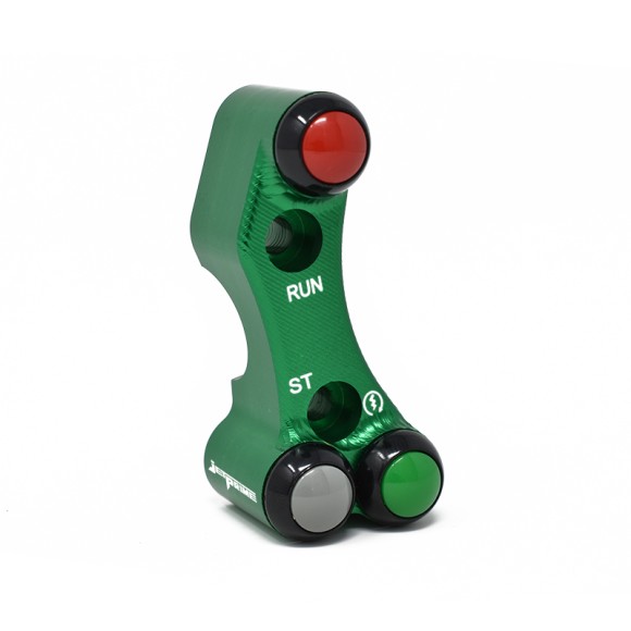 Right handlebar switch for Kawasaki Ninja ZX-10R (Standard master cylinder) (Green)