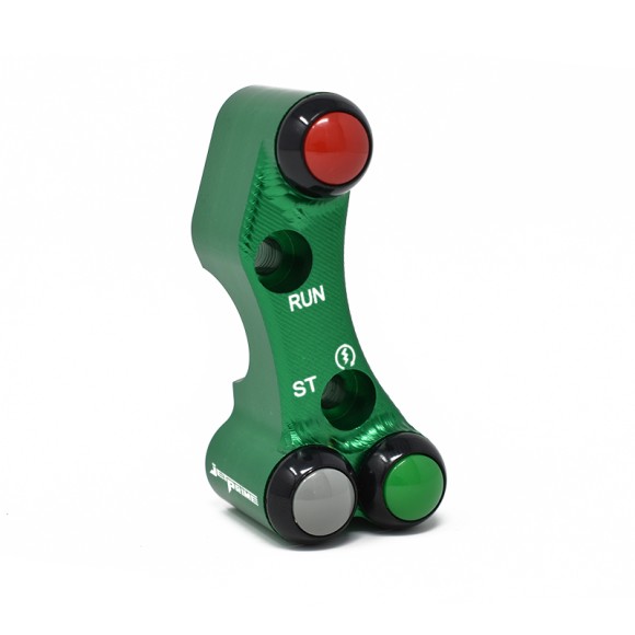 Right handlebar switch for Kawasaki Ninja ZX-10R (Master cylinder Brembo racing) (Green)