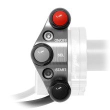 Throttle control with integrated handlebar switch for
