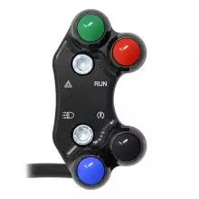 Rechter Straßen-Lenkerschalter für Ducati Multistrada 1260 (Ausgerichtete Löcher) mit BR 020R Klemme