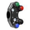 Commodo de guidon Routier droit pour Ducati Multistrada V2 (Trous désalignés) avec collier BR 020R B Commodo de guidon Routier droit pour Ducati Multistrada V2 (Trous désalignés) avec collier BR 020R B