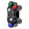 Commodo de guidon Routier droit pour Ducati Multistrada V2 (Trous désalignés) avec collier BR 020R B Commodo de guidon Routier droit pour Ducati Multistrada V2 (Trous désalignés) avec collier BR 020R B