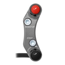 Jetprime Commodo de guidon Routier droit pour
