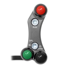 Jetprime Commodo de guidon Routier droit pour