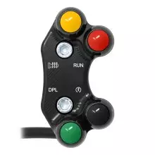 Jetprime Commodo de guidon Routier droit pour