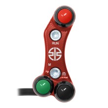 Jetprime Commodo de guidon Routier droit pour