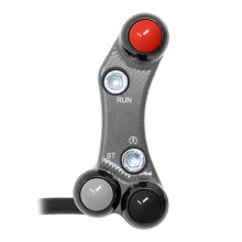 Jetprime Commodo de guidon Routier droit pour