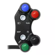 Jetprime Commodo de guidon Routier droit pour