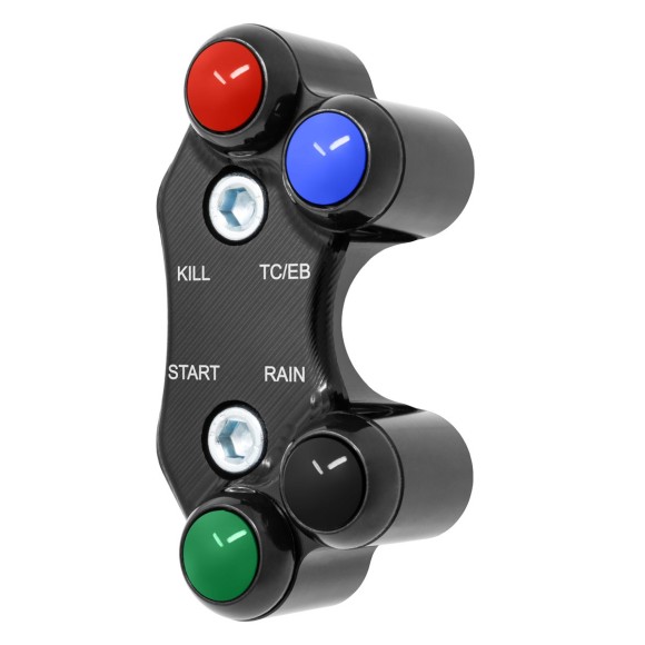 Jetprime Commodo de guidon Superbike droit pour