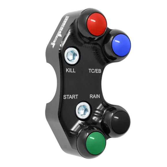 Jetprime Commodo de guidon Superbike droit pour