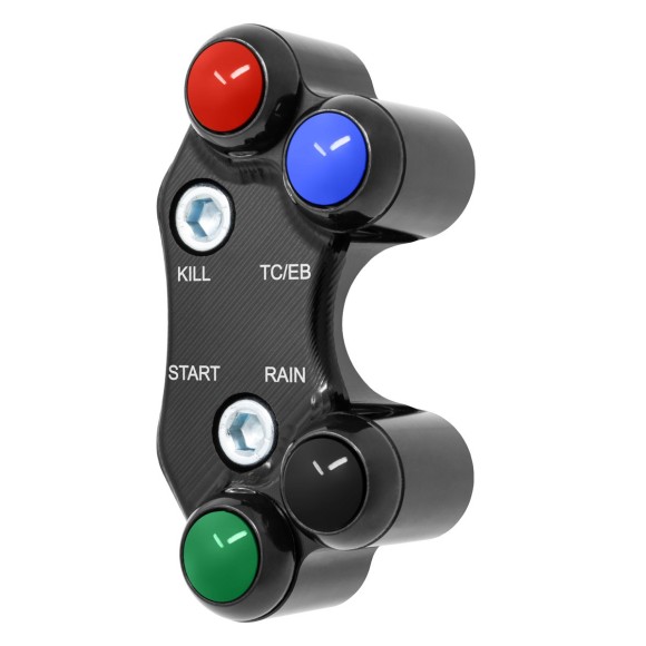 Jetprime Commodo de guidon Superbike droit pour