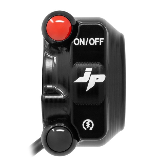 Throttle twist grip with integrated controls for Ducati Monster 1200 R