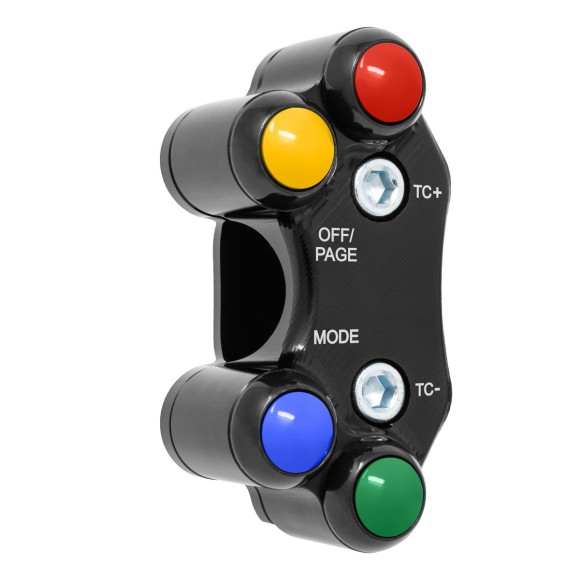 Jetprime Commodo de guidon Superbike gauche pour