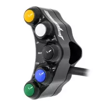 Jetprime Commodo de guidon Superbike gauche pour 2