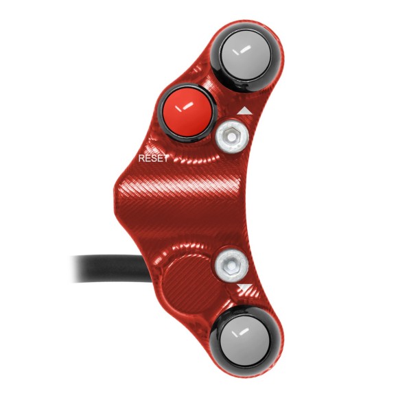 Jetprime Commodo de guidon Racing gauche pour