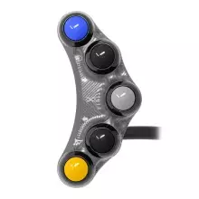 Jetprime Commodo de guidon Routier gauche pour