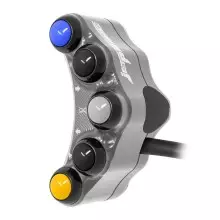 Jetprime Commodo de guidon Routier gauche pour 2