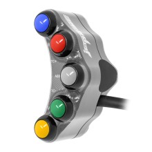 Jetprime Commodo de guidon Racing gauche pour BMW 2