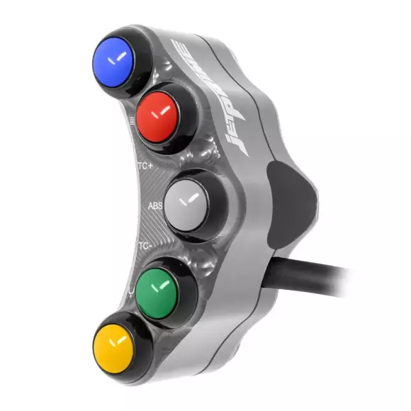 Jetprime Commodo de guidon Racing gauche pour BMW