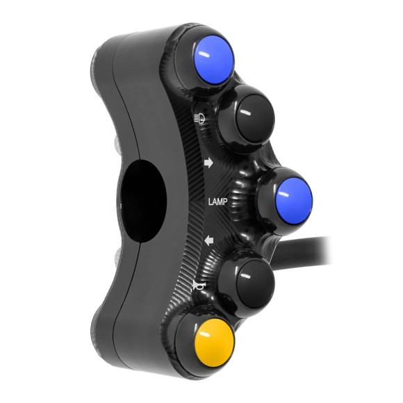 Jetprime Commodo de guidon Routier gauche pour MV